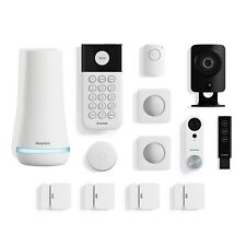 Sistema de seguridad para el hogar inalámbrico SimpliSafe de 13 piezas con cámara interior y timbre segunda mano  Embacar hacia Mexico