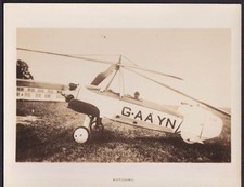 Pitcairn autogiro aayn for sale  Hartford