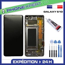 Usado, ECRAN COMPATIBLE SUR CHASSIS POUR SAMSUNG GALAXY S10 NOIR G973 + COLLE + OUTILS comprar usado  Enviando para Brazil