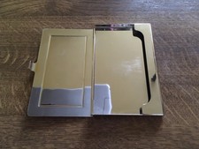 Visitenkarten etui silberfarbe gebraucht kaufen  Deutschland