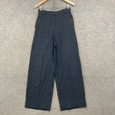 Calça Feminina Vintage Emporio Armani P Pequena Preta Mescla de Lã Bolsos Relaxados comprar usado  Enviando para Brazil