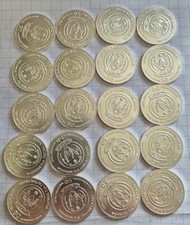 Ruanda 999 silbermünze gebraucht kaufen  Neumünster