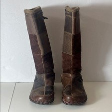 Usado, Botas de inverno Nike couro marrom patchwork comprar usado  Enviando para Brazil