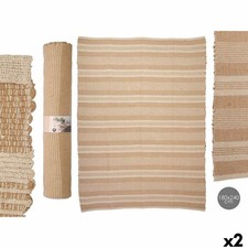 Używany, Dywan Gift Decor NO.03 NO.03 Biały Brązowy 180 x 240 cm 92 x 16 x 20 cm [2 Sz na sprzedaż  Wysyłka do Poland