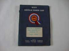 bmc parts list for sale  DURSLEY