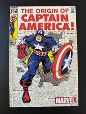 Capitão América #109 - Reimpressão da VERDADEIRA origem (Marvel, 2002) quase perfeito comprar usado  Enviando para Brazil
