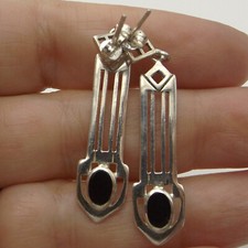Sterling silver onyx for sale  LIVINGSTON