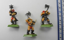 3 CHAOS MARAUDERS Metal Warriors exército pintado Warhammer Citadel década de 1990 U4e comprar usado  Enviando para Brazil