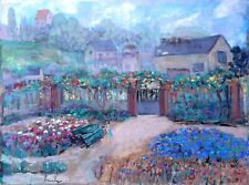 Tableau huile paysage d'occasion  France