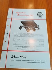 Reisch zweiachskipper traktor gebraucht kaufen  Spraitbach