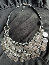 Silver toned hammered for sale  Austin