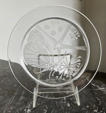 Magnifique assiette cristal d'occasion  Aulnay-sous-Bois