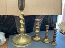 Vintage candlesticks holders for sale  BISHOP'S STORTFORD