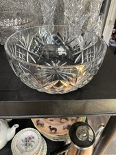 Crystal round large for sale  BANGOR