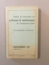 Annales baccalauréat 1972 d'occasion  Paris X