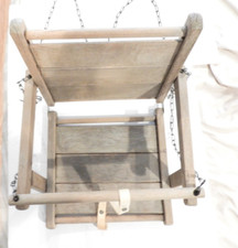 Usado, Vintage Madeira Criança - Criança Swing Use Como Balanço, Decoração, Plantadeira ou Prateleira GC comprar usado  Enviando para Brazil