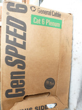 Cabo General GenSPEED Plenum Cat 6, CMP, 4pr23awg cobre puro sólido 1000 pés comprar usado  Enviando para Brazil