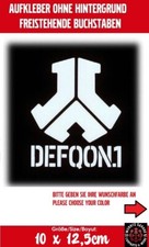Adesivo defqon 10x12 usato  Spedire a Italy