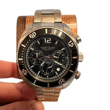 Relógio cronógrafo masculino Invicta I - Aço inoxidável / 1B190232 mostrador preto comprar usado  Enviando para Brazil
