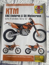 Manuals ktm exc for sale  FRIZINGTON