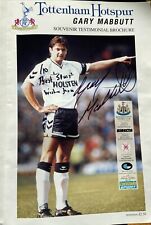 Gary mabbutt mbe for sale  HATFIELD
