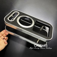 JDM aba cromada preto brilhante luxo porta-copo bebidas carro instrumento mesa de mesa comprar usado JDM aba cromada preto brilhante luxo porta-copo bebidas carro instrumento mesa de mesa comprar usado  Enviando para Brazil
