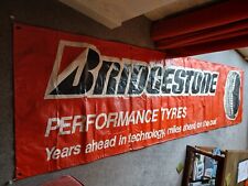Bridgestone tyres banner.large for sale  BADMINTON