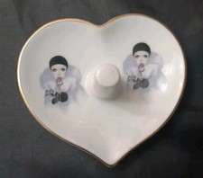 BELINA VINTAGE PORTA-ANEL "PIERROT LOVE" PALHAÇO TRISTE ROSA MICHEL OK PARIS comprar usado  Enviando para Brazil