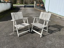 Paire chaises jardin d'occasion  Montendre