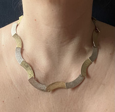 Sterlingsilber halskette colli gebraucht kaufen  Augsburg