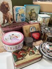 Vintage tin collection for sale  RETFORD