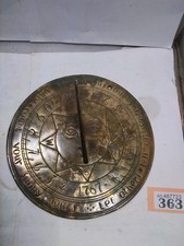 Sundial brass garden for sale  BRISTOL