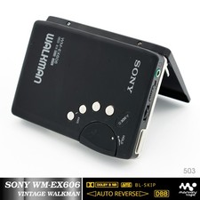 Restaurado profissionalmente!! Reprodutor de fita cassete vintage Walkman Sony WM-EX606, usado comprar usado  Enviando para Brazil