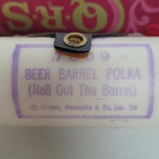 Player piano roll for sale  Clovis