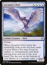 Mtg arcanist owl usato  Spedire a Italy