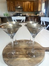 Silver martini glass for sale  Orem