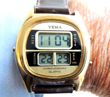 Yema chronograhe quartz d'occasion  Montluçon