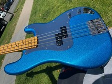 Usado, Fender Steve Harris Signature Precision Bass Blue Sparkle MIJ Japão com VÍDEO comprar usado  Enviando para Brazil