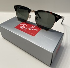 Óculos de sol Ray-Ban unissex clássico tartaruga Clubmaster lente polarizada - NOVO EM FOLHA!! comprar usado  Enviando para Brazil