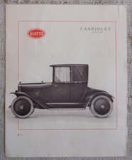 Diatto cabriolet diatto usato  Italia