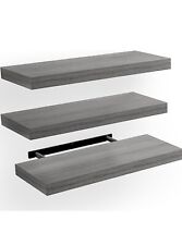 AMADA HOMEFURNISHING Prateleiras Flutuantes, Prateleiras de Parede para Banheiro/Sala de Estar/Cama comprar usado  Enviando para Brazil