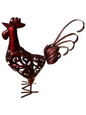 Metal rooster figurine for sale  Salem