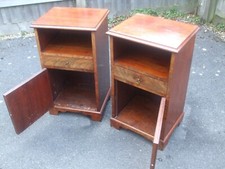 Pair antique mahogany for sale  BRIDGWATER