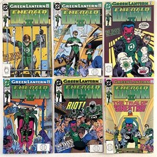 Green Lantern Emerald Dawn II 1991 DC #1-6 Conjunto Completo de Série de Quadrinhos 2 3 4 5 comprar usado  Enviando para Brazil