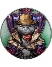 Moneta rame meow usato  Italia