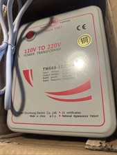 Transformador de potência 1000VA 110V a 120V conversor de tensão intensiva TM666-1000VA comprar usado  Enviando para Brazil