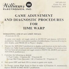 Williams time warp for sale  Riverside