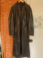 Men long leather for sale  BIRMINGHAM