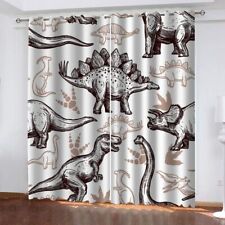 Dinosaur drawing curtains for sale  UK