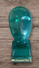 Usado, Vintage Vicks Inalador Plástico Farmácia Cabeça de Exibição Azul para Loja/Farmácia comprar usado  Enviando para Brazil